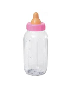 Sutteflaske til babyshower Pink