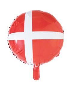 Dannebrog Folieballon - 46 cm