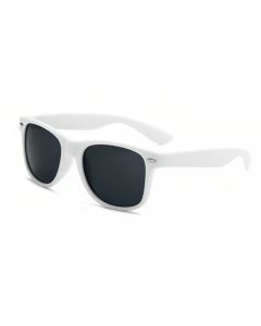 Wayfarer solbriller hvid 