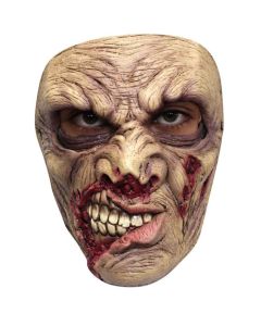 Uhyggelig halloween zombie maske