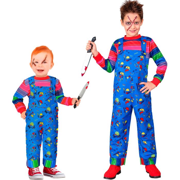 Uhyggeligt dukkekostume til drenge