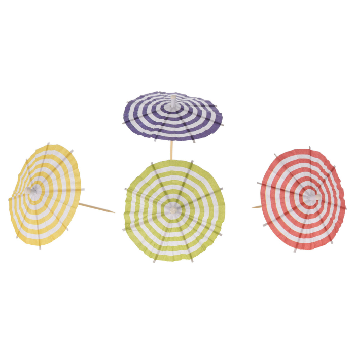 Drinks parasoller bambus 10 cm - 18x