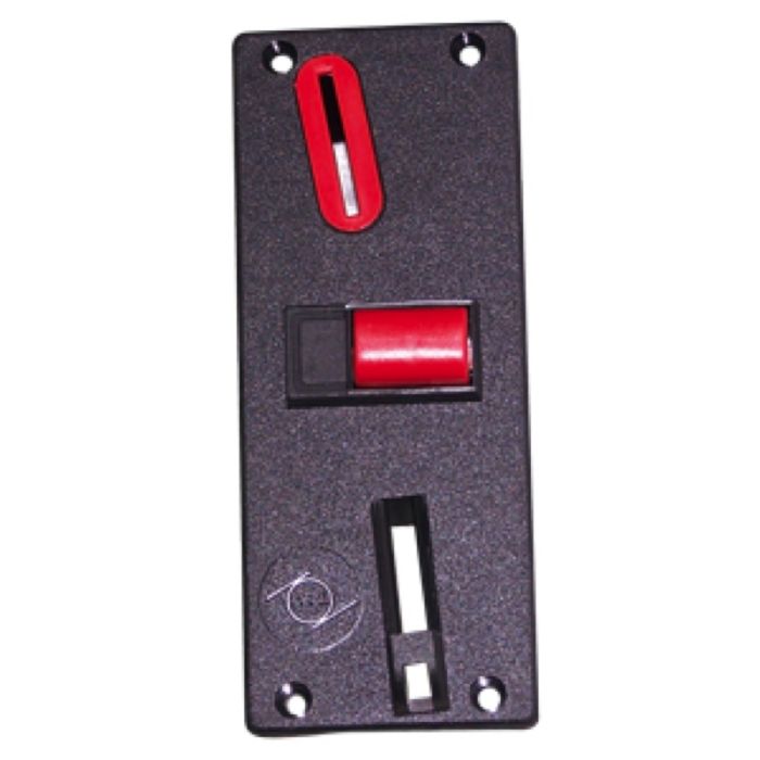 Frontpanel Møntindkast