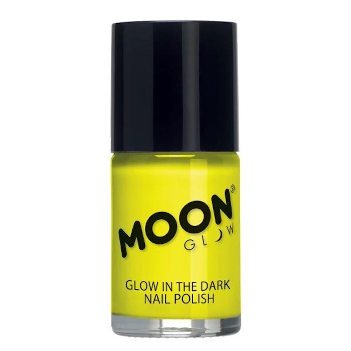 Selvlysende Neglelak Gul 14 ml Moon Creations 