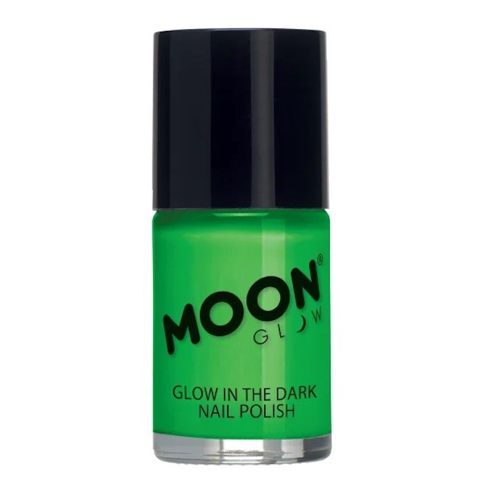 Selvlysende Neglelak Grøn 14 ml Moon Creations 