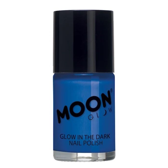 Selvlysende Neglelak Blå 14 ml Moon Creations 