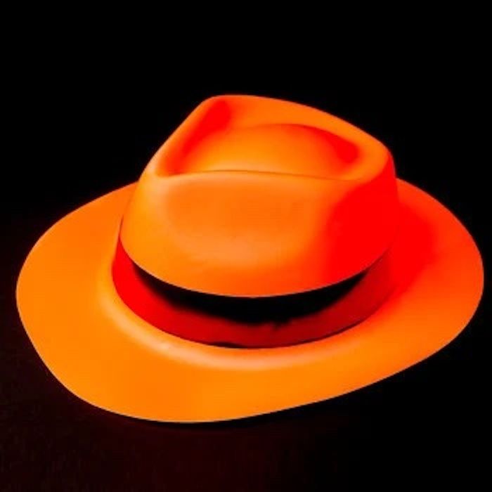 UV Hat orange neon