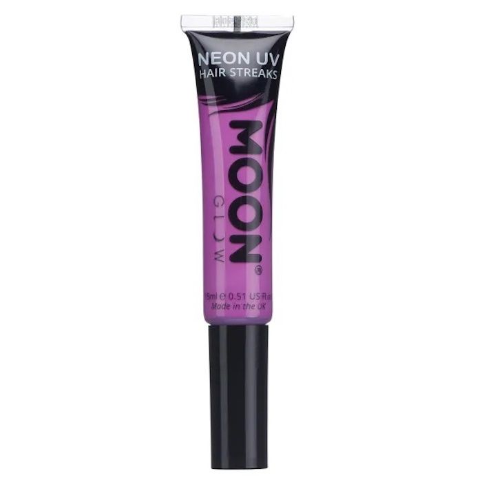 Neon UV Hårfarve Intens Lilla 15 ml Moon Creations