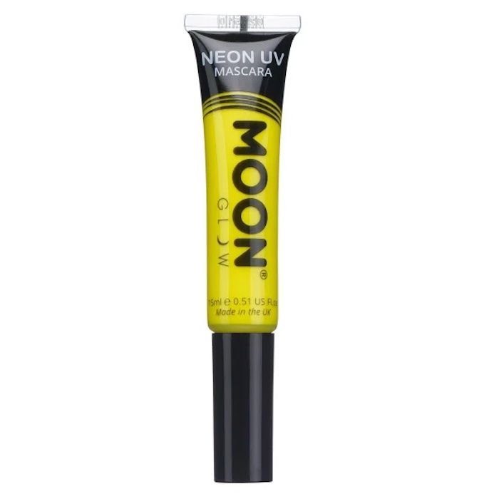 Neon UV Mascara Intens Gul 15 ml Moon Creations