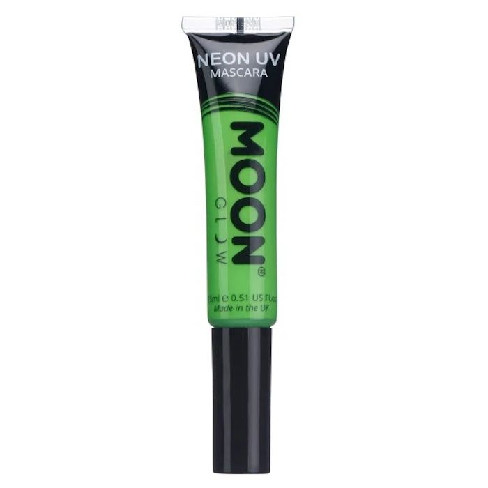 Neon UV Mascara Intens Grøn 15 ml Moon Creations