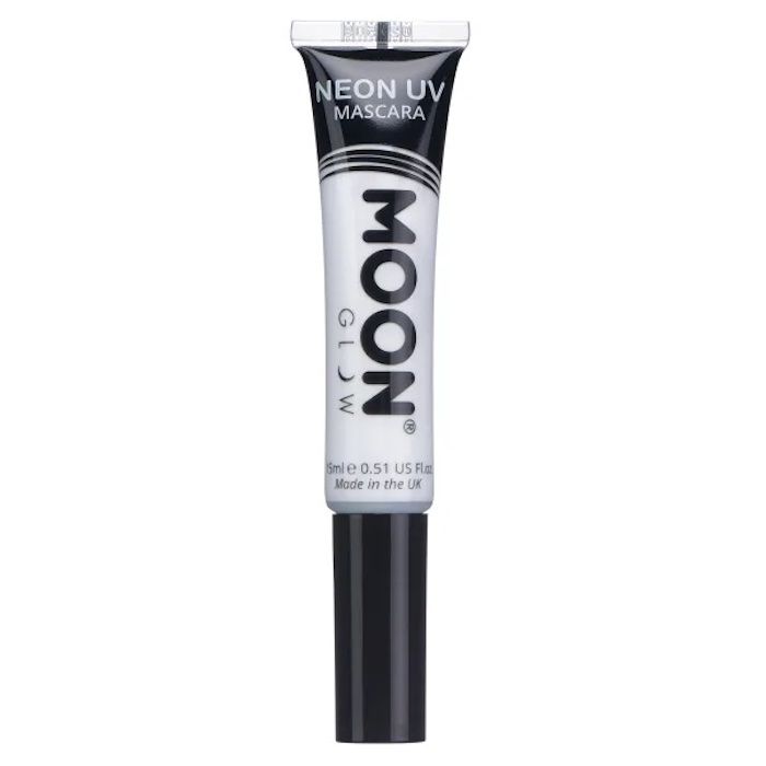 Neon UV Mascara Hvid 15 ml Moon Creations