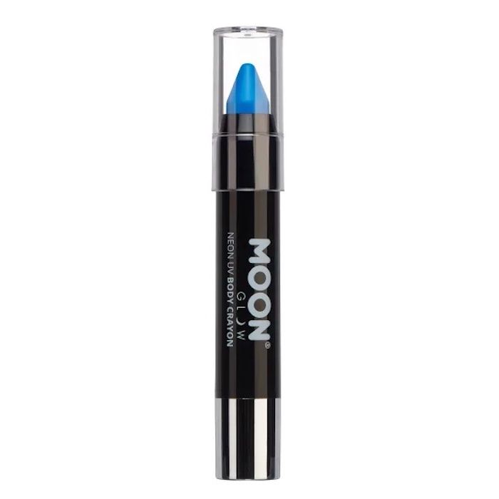 Neon UV Krops Stift Intens Blå 3,2 g Moon Creations