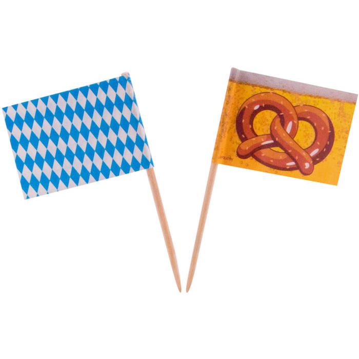 Oktoberfest Træpinde 50x - 14 cm