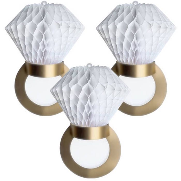 Honeycomb Ringe 3x - 28 cm