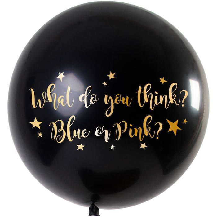 Gender Reveal Ballon Dreng - 90 cm