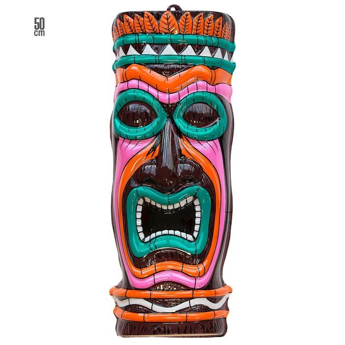 Hawaii totem dekoration - 50 cm