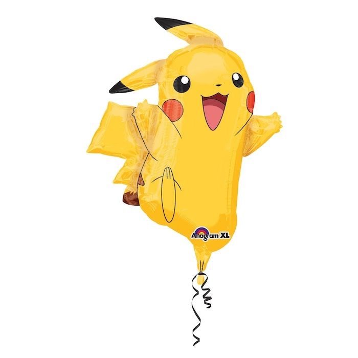 Pokemon pikachu folieballon 62x78 cm