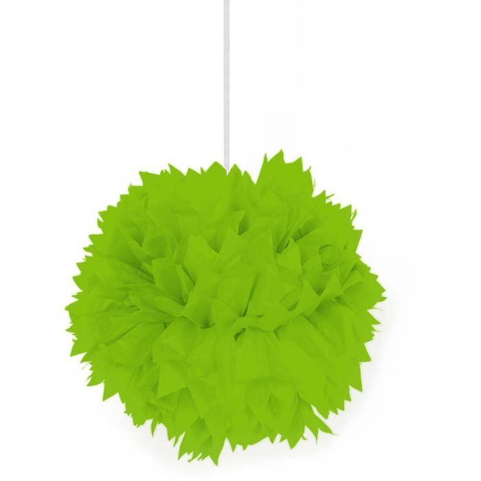 Lysegrøn pompom - 30 cm