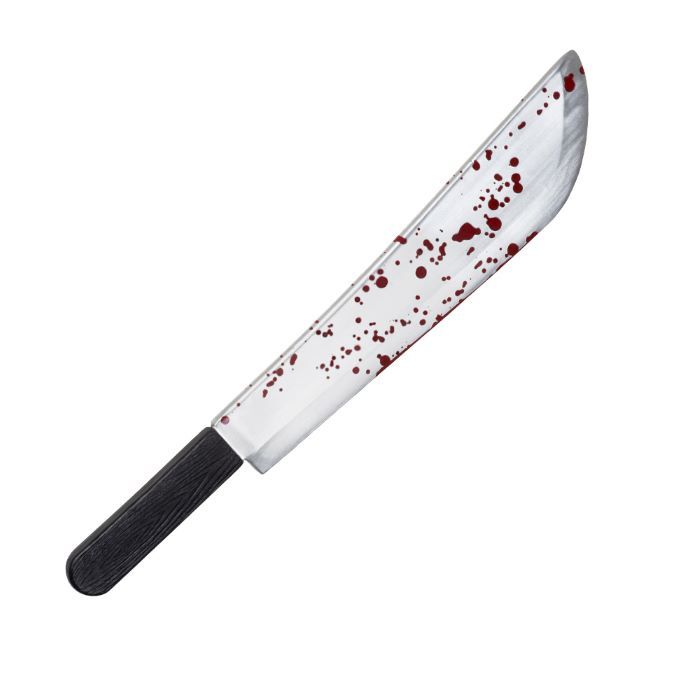 Blodig machete - 53 cm