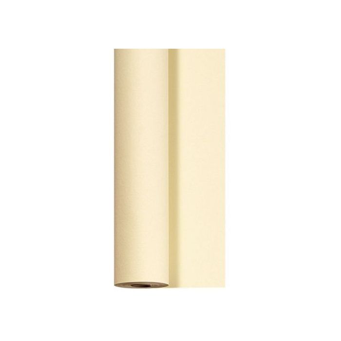 Rulledug creme deluxe stoflignende materiale 1,2 x 25 meter