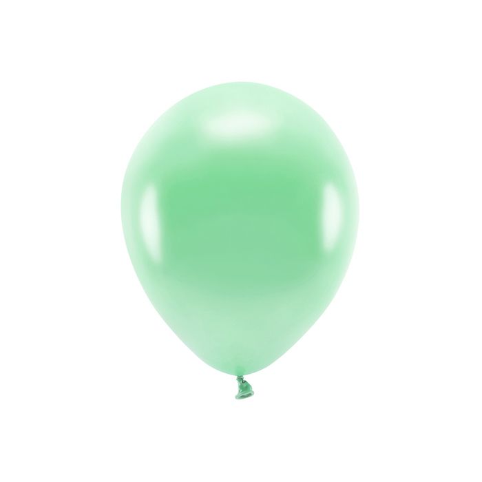 Metallic Mint Balloner 10x - 30 cm