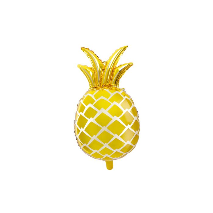 Guld Ananas Folieballon - 63 cm