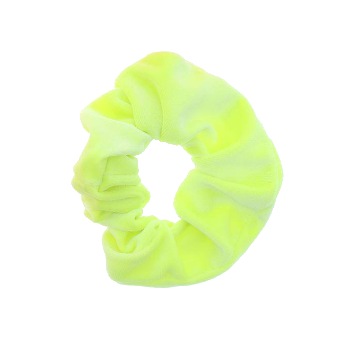 Neon UV Scrunchie Gul  