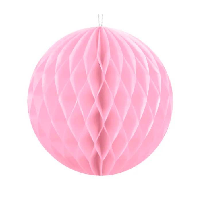 Lyserød Honeycomb - 30 cm