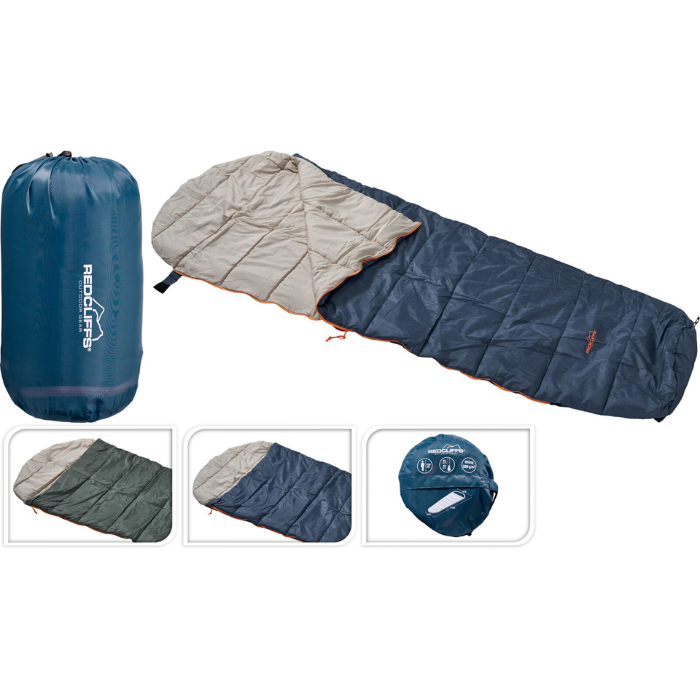 Mumie sovepose 230x80x50 cm ass.