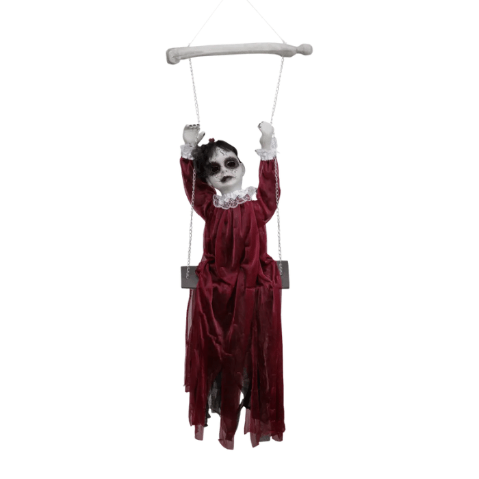 Hængende halloween brud på gynge - 120 cm