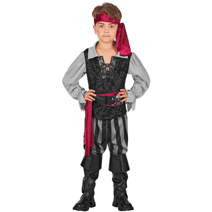 Farlig pirat kostume til børn