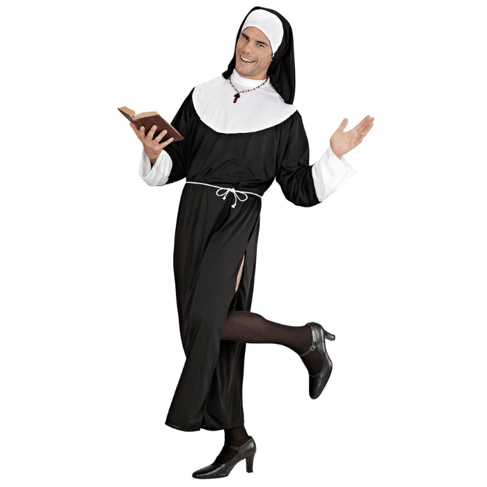 Nonne kostume til mænd