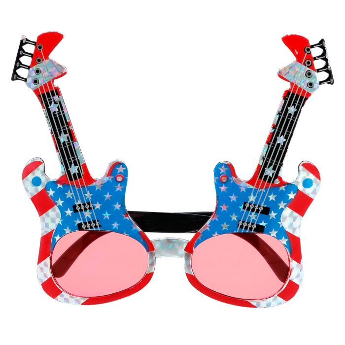 USA rockguitar briller