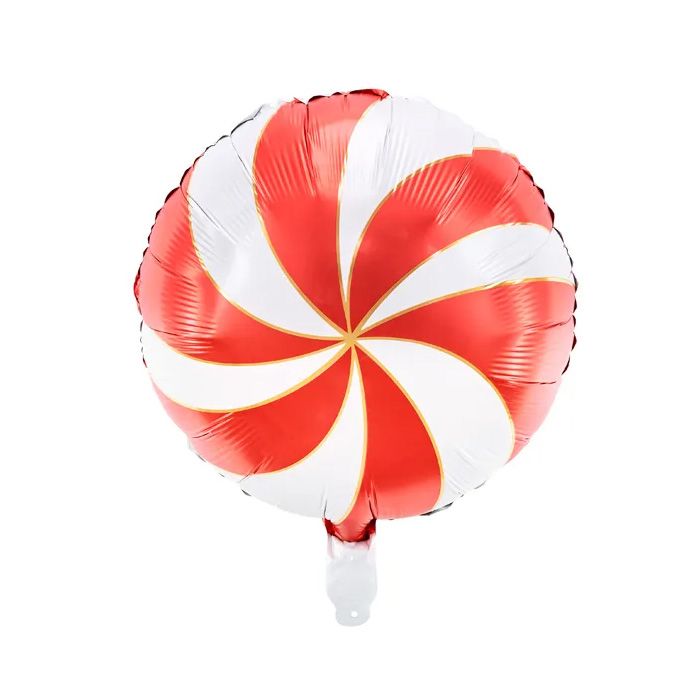 Slik Folie Ballon Rød - 35 cm