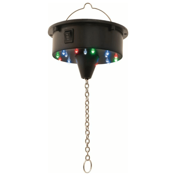 Diskokugle motor med LED lys