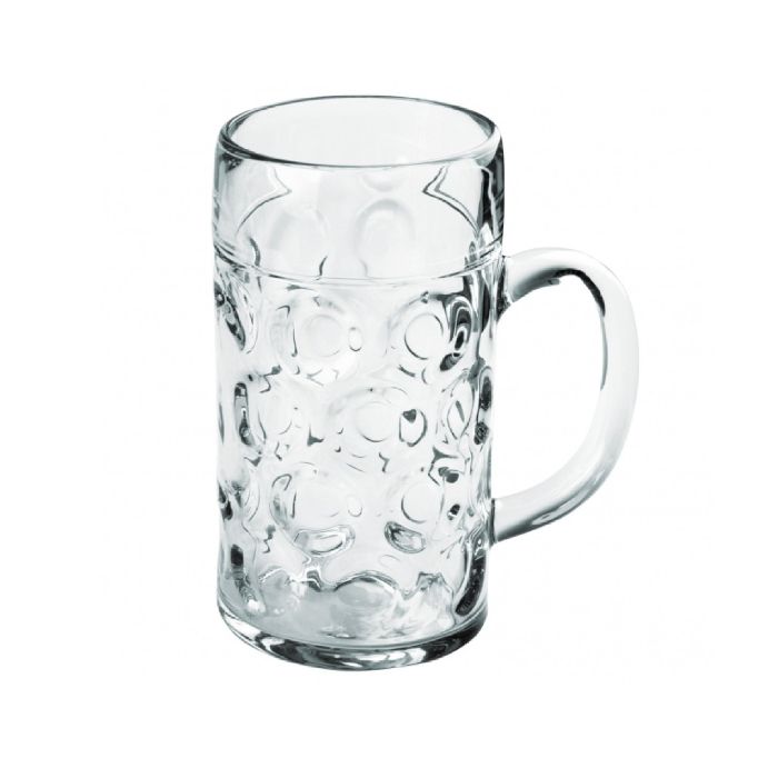 Ølkrus 1 liter hård plast