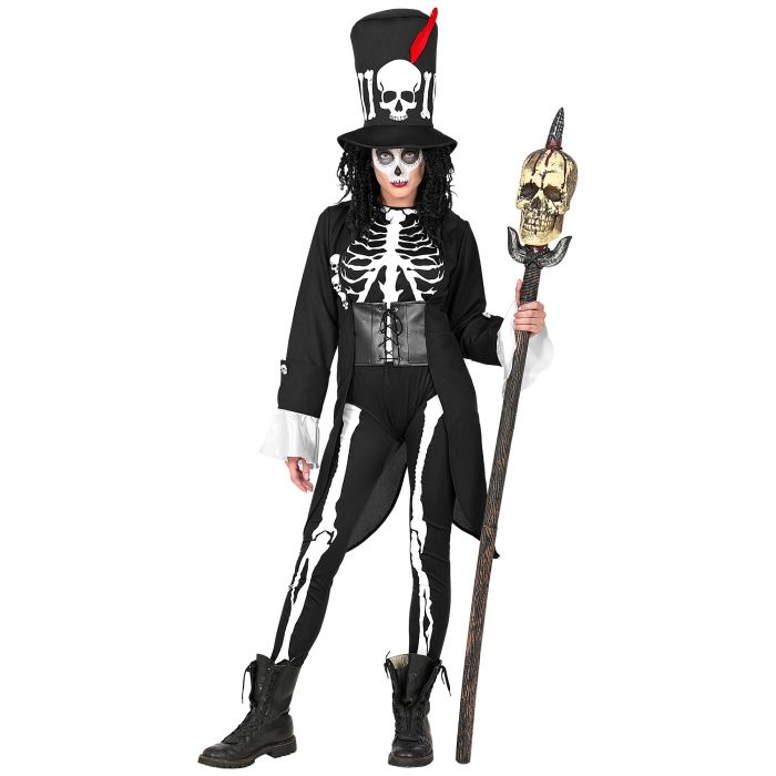 Voodoo Skeletdame kostume til damer