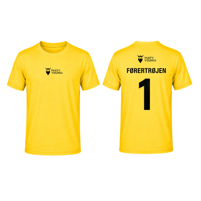 Gul førertrøje PartyVikings