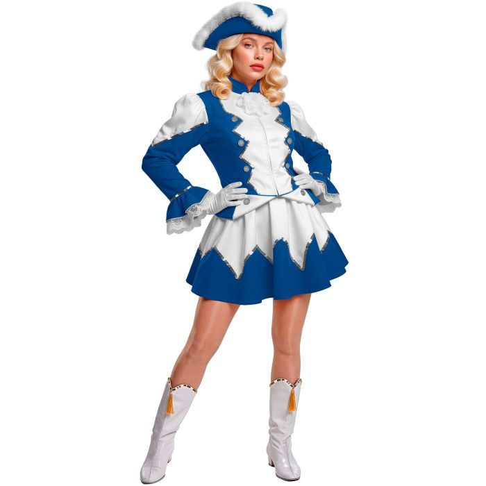 Majorettekostume med jakke og hat