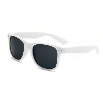Solbriller wayfarer hvid - onesize