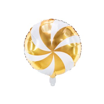 Slik Folie Ballon Guld - 35 cm