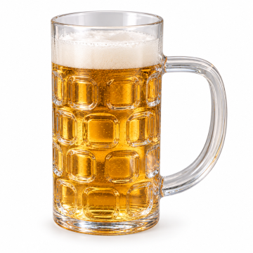 Oktoberfest ølkrus hård plast 400 ml
