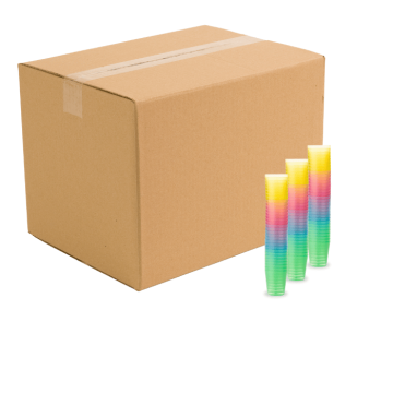 3 cl plastik shotglas 800x farvet genanvendelige