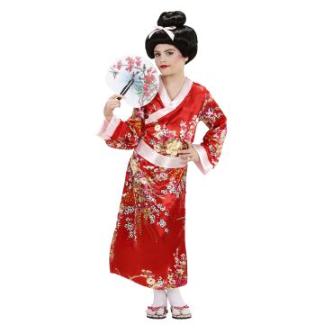 Flot geisha kostume til piger