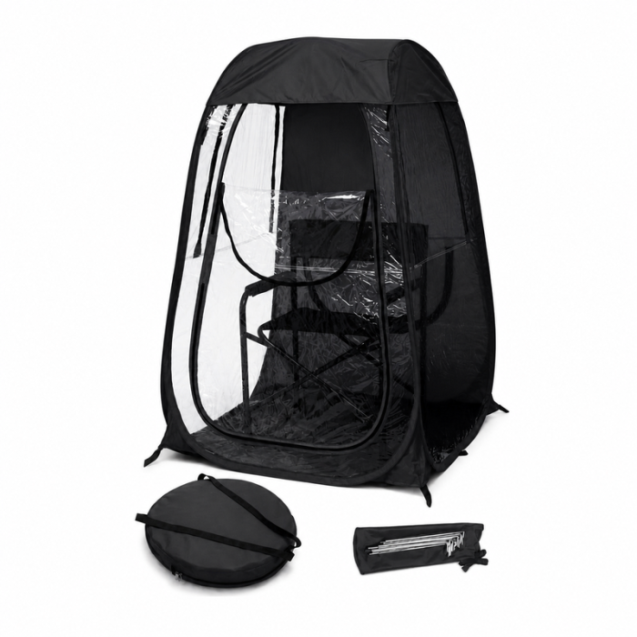 1 persons Popup telt sort - 150 cm
