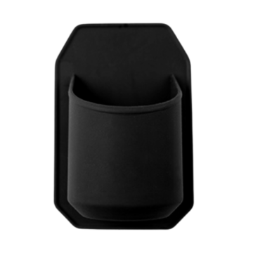 Væg dåseholder sort