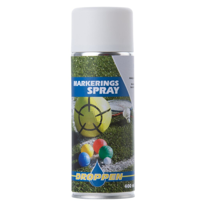 Udendørs dommer markeringsspray hvid - 400 ml