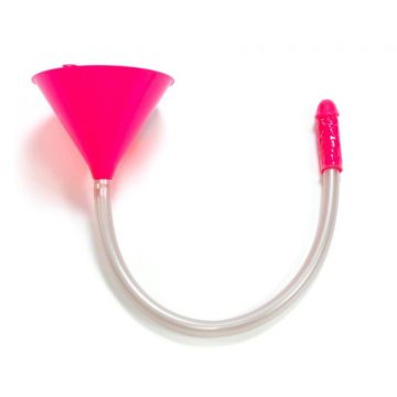 Diller ølbong lyserød