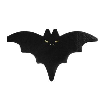 Halloween flagermus servietter 20x