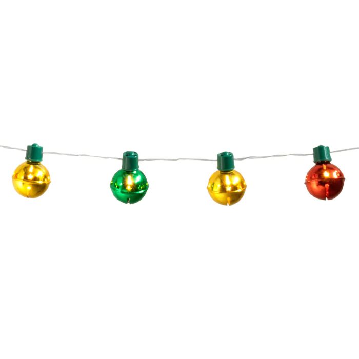 Julebjælder LED Lyskæde - 140 cm